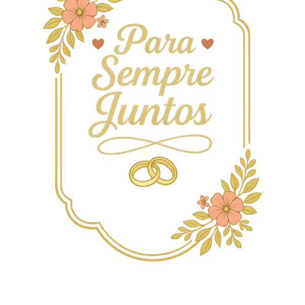 Para Sempre Juntos Rotulo