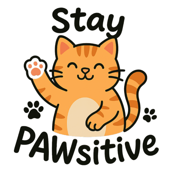 Stay Pawsitive Cat