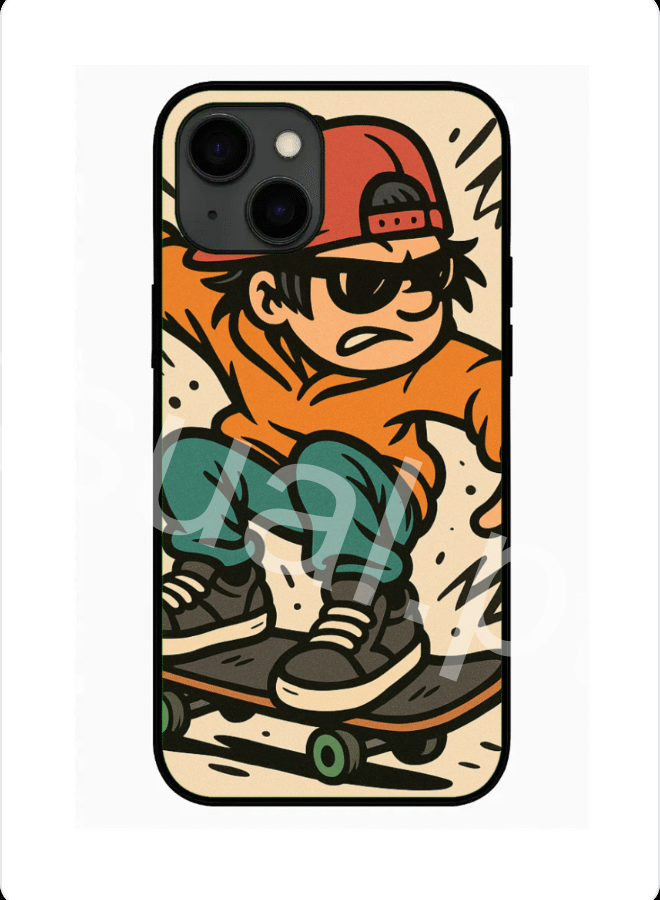 🛹 Skatista Irreverente – Arte Streetwear